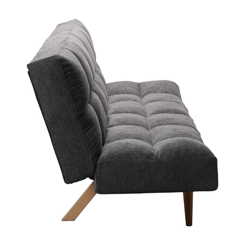 Canapea extensibilă 3 locuri Freddo, Antracit, 181x81x86 cm