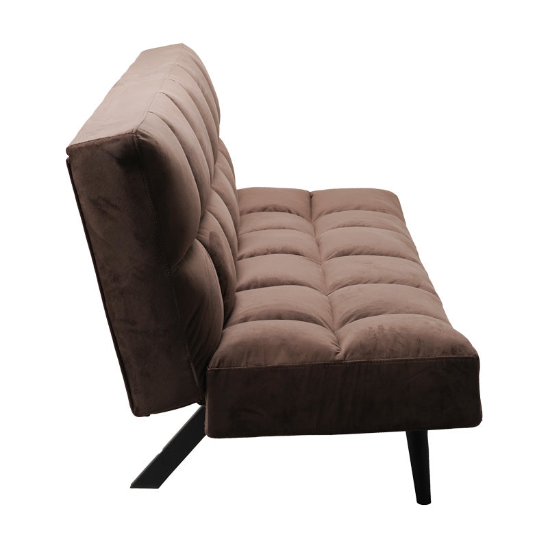 Canapea extensibilă 3 locuri Freddo, Catifea, Diverse culori, 181x81x86 cm - Maro | SKU: 024-000049 | Canapea extensibilă 3 locuri Freddo, Catifea, 181x81x86 cm, varianta Maro, produs pentru amenajarea locuinței, disponibil online în România la CasaMob