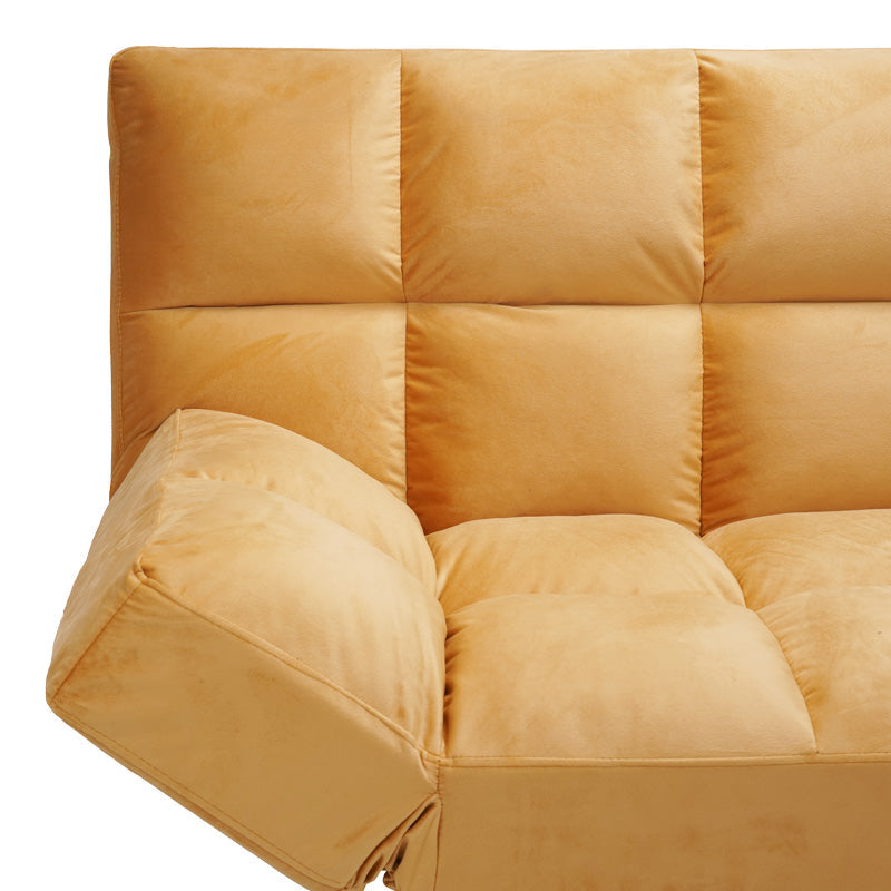 Canapea extensibilă 3 locuri Freddo, Catifea, Diverse culori, 181x81x86 cm - Galben | SKU: 024-000050 | Canapea extensibilă 3 locuri Freddo, Catifea, 181x81x86 cm, varianta Galben, produs pentru amenajarea locuinței, disponibil online în România la CasaMob