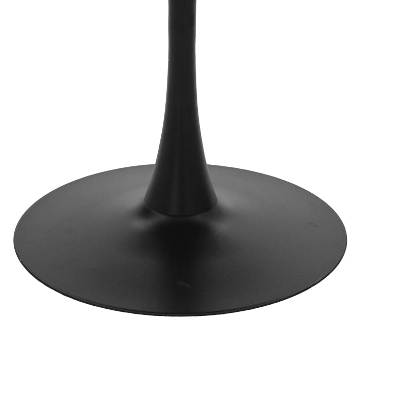 Masă dining Balou, Aspect marmură, Diverse culori, D120x73 cm - Negru | SKU: 029-000454 | Masă dining Balou, Aspect marmură, D120x73 cm, varianta Negru, produs pentru amenajarea locuinței, disponibil online în România la CasaMob