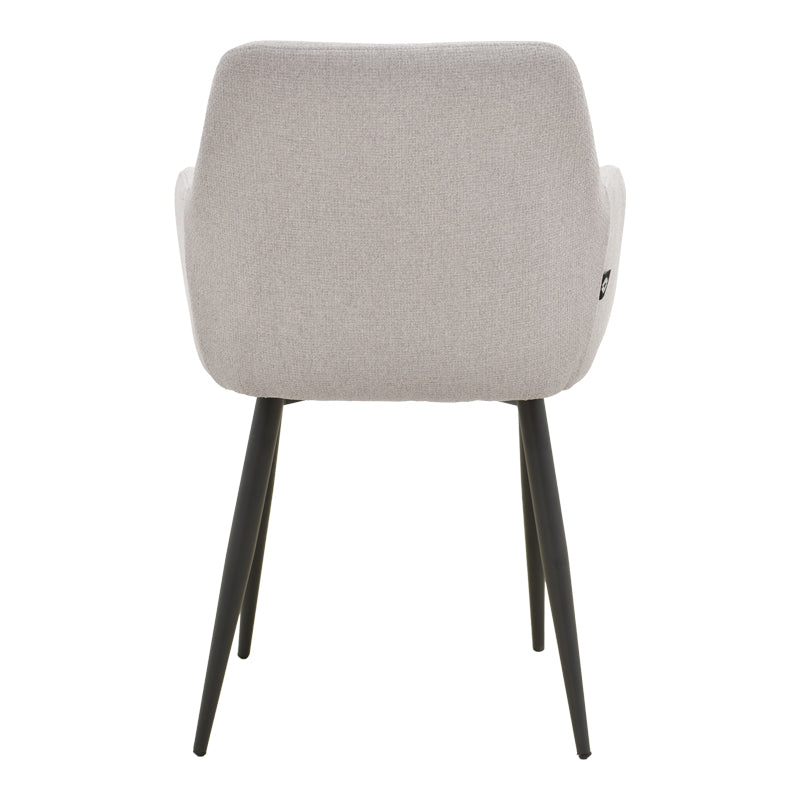 Fotoliu Telia, stofă și metal, Diverse culori, 60x54x85 cm - Gri deschis-Negru | SKU: 029-000486 | Fotoliu Telia, stofă și metal, 60x54x85 cm, varianta Gri deschis-Negru, produs pentru amenajarea locuinței, disponibil online în România la CasaMob