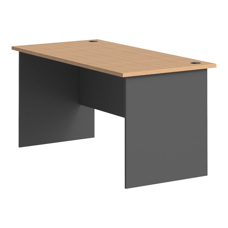 Birou Fesialo, Diverse culori, 150x75x75 cm - Natural-Antracit | SKU: 030-000029 | Birou Fesialo, 150x75x75 cm, varianta Natural-Antracit, produs pentru amenajarea locuinței, disponibil online în România la CasaMob