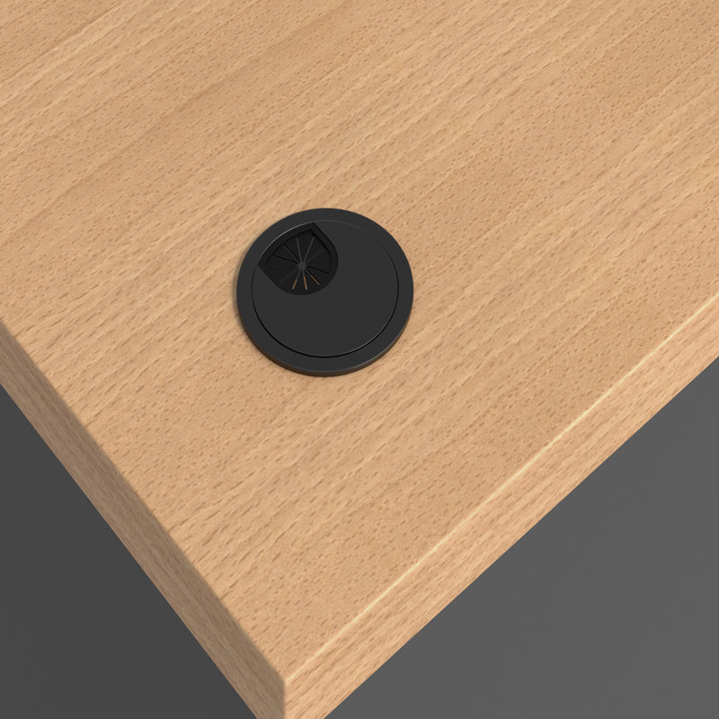 Birou Fesialo, Diverse culori, 180x75x75 cm - Natural-Antracit | SKU: 030-000031 | Birou Fesialo, 180x75x75 cm, varianta Natural-Antracit, produs pentru amenajarea locuinței, disponibil online în România la CasaMob