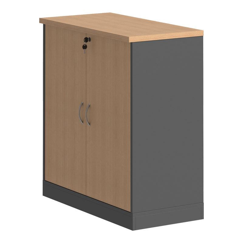 Dulap multifuncțional Fesialo, Diverse culori, 80x41x80 cm - Natural-Antracit | SKU: 030-000033 | Dulap multifuncțional Fesialo, 80x41x80 cm, varianta Natural-Antracit, produs pentru amenajarea locuinței, disponibil online în România la CasaMob