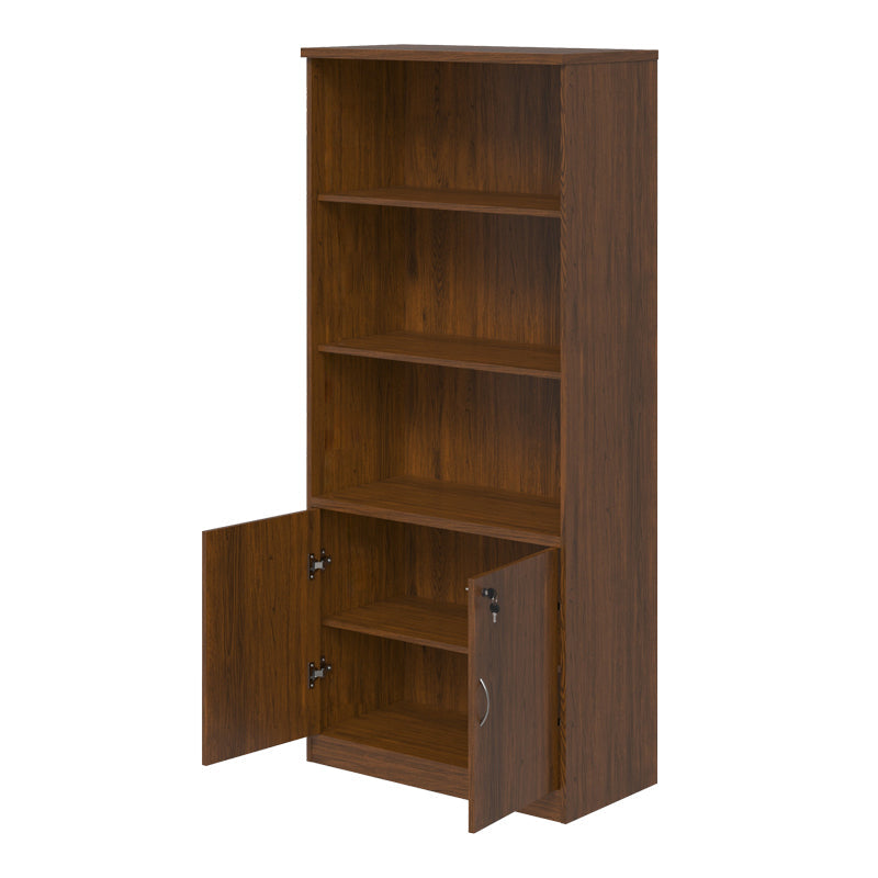 Bibliotecă Fesialo, Diverse culori, 80x40x180 cm - Wenge | SKU: 030-000036 | Bibliotecă Fesialo, 80x40x180 cm, varianta Wenge, produs pentru amenajarea locuinței, disponibil online în România la CasaMob