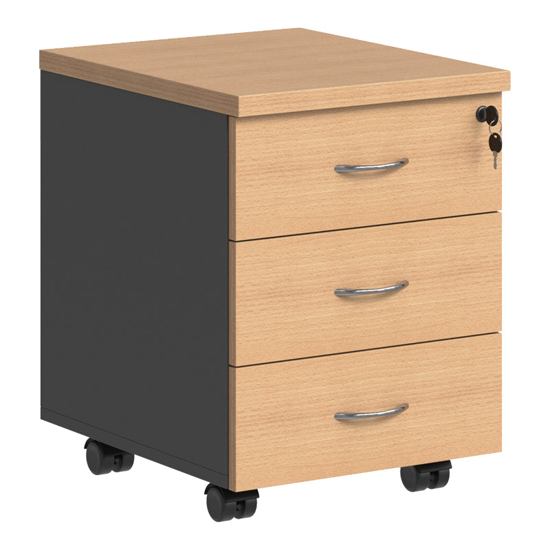 Corp mobil Fesialo, Diverse culori, 39x47x53 cm - Natural-Antracit | SKU: 030-000037 | Corp mobil Fesialo, 39x47x53 cm, varianta Natural-Antracit, produs pentru amenajarea locuinței, disponibil online în România la CasaMob