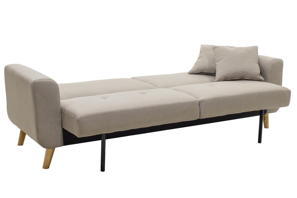 Canapea extensibilă Carmelo, Diverse culori, 214x80x86 cm - Bej | SKU: 035-000012 | Canapea extensibilă Carmelo, 214x80x86 cm, varianta Bej, produs pentru amenajarea locuinței, disponibil online în România la CasaMob