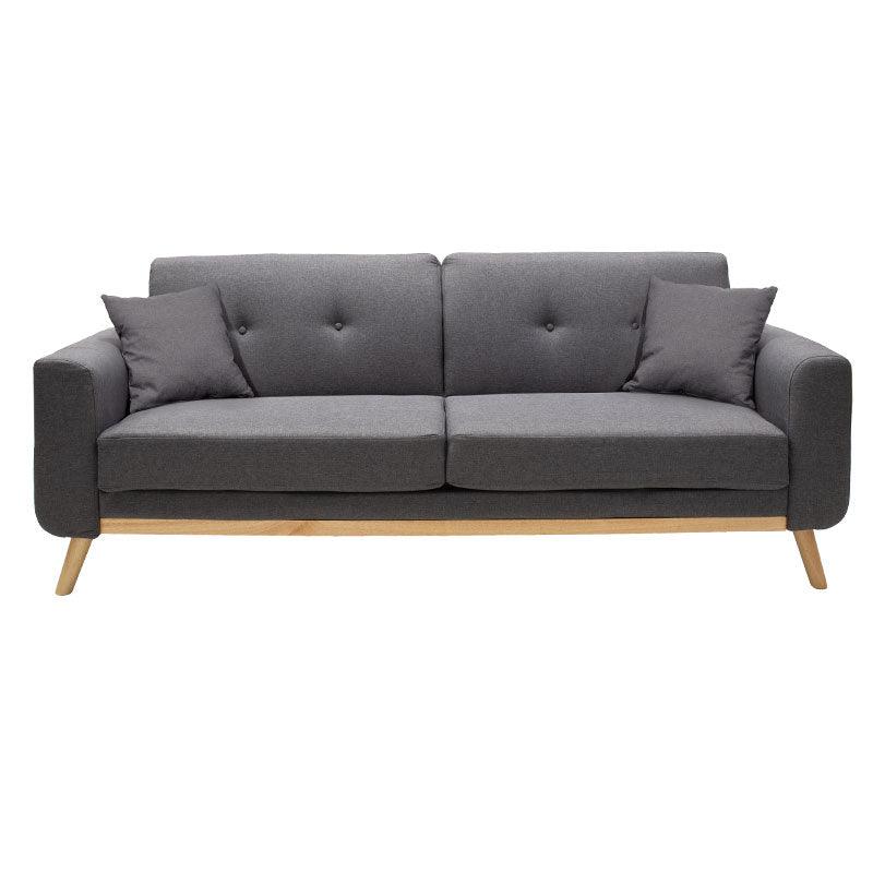 Canapea extensibilă Carmelo, Diverse culori, 214x80x86 cm - Gri închis | SKU: 035-000034 | Canapea extensibilă Carmelo, 214x80x86 cm, varianta Gri închis, produs pentru amenajarea locuinței, disponibil online în România la CasaMob