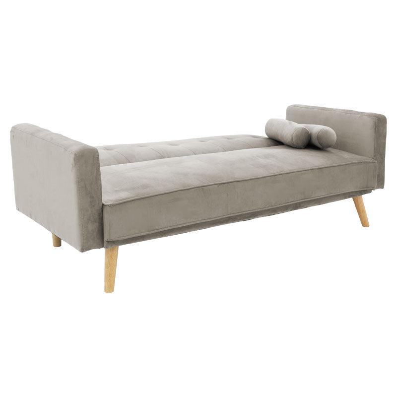 Canapea extensibilă 3 locuri Success, catifea, Diverse culori, 190x80x84 cm - Gri deschis | SKU: 035-000066 | Canapea extensibilă 3 locuri Success, catifea, 190x80x84 cm, varianta Gri deschis, produs pentru amenajarea locuinței, disponibil online în România la CasaMob