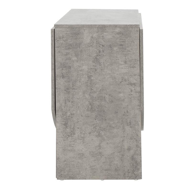 Masa Extensibila Model Aniya, 37-160 x 80 x 77 cm, Diverse culoare - Gri