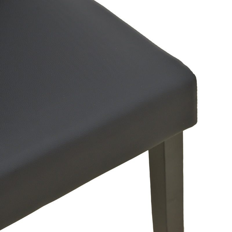 Scaun Zeben, Lemn de arbore de cauciuc, Diverse culori, 44x56x94 cm - Negru | SKU: 091-000027 | Scaun Zeben, Lemn de arbore de cauciuc, 44x56x94 cm, varianta Negru, produs pentru amenajarea locuinței, disponibil online în România la CasaMob