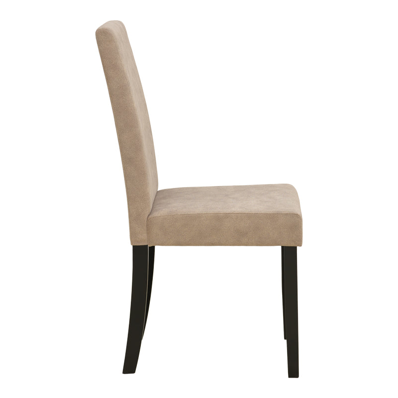 Scaun Zeben, Lemn de arbore de cauciuc, Diverse culori, 44x56x94 cm - Bej-Negru | SKU: 091-000029 | Scaun Zeben, Lemn de arbore de cauciuc, 44x56x94 cm, varianta Bej-Negru, produs pentru amenajarea locuinței, disponibil online în România la CasaMob
