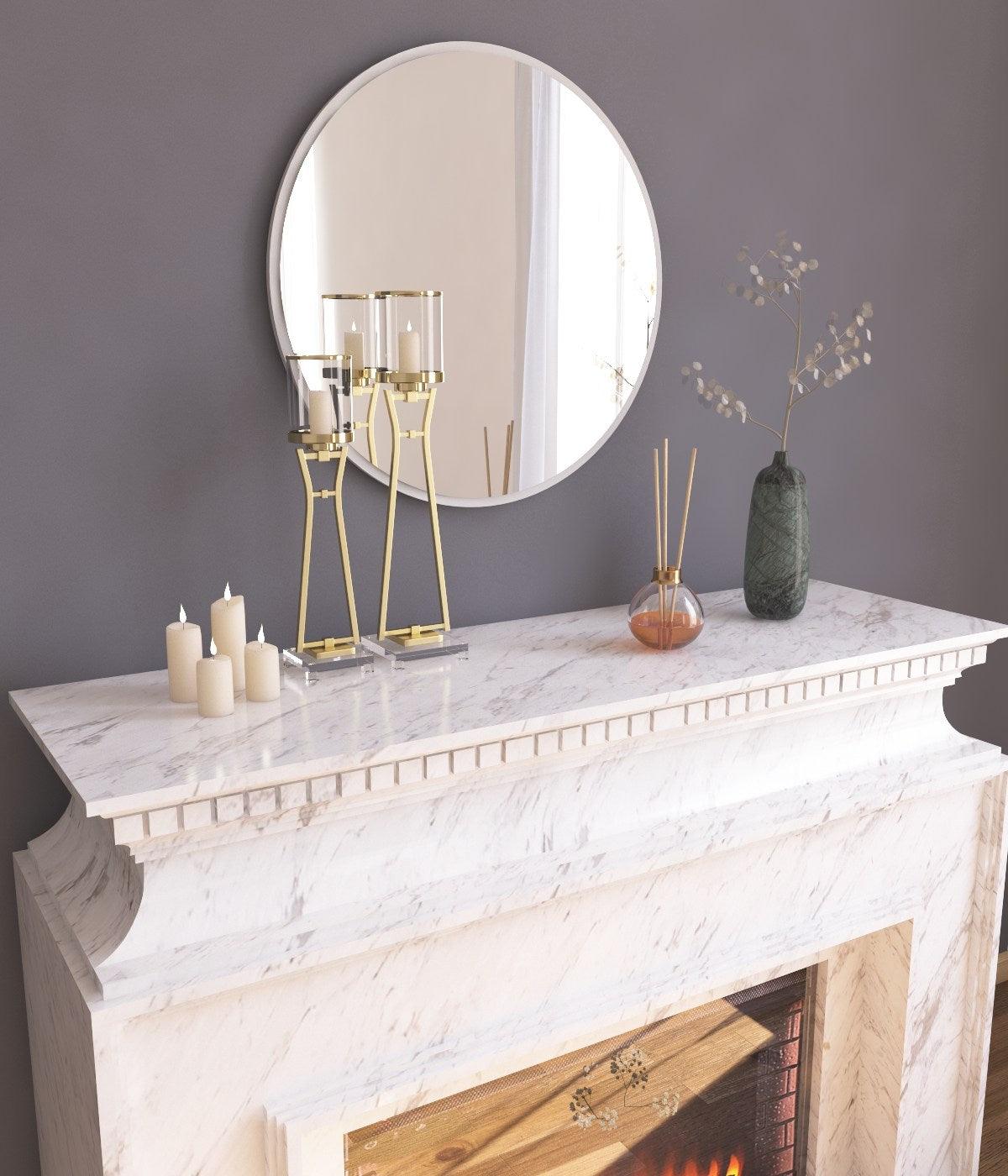Oglindă decorativă Ozze, Diverse culori, 60x2x60 cm - Alb | SKU: 116SAM1149 | Oglindă decorativă Ozze, 60x2x60 cm, varianta Alb, produs pentru amenajarea locuinței, disponibil online în România la CasaMob