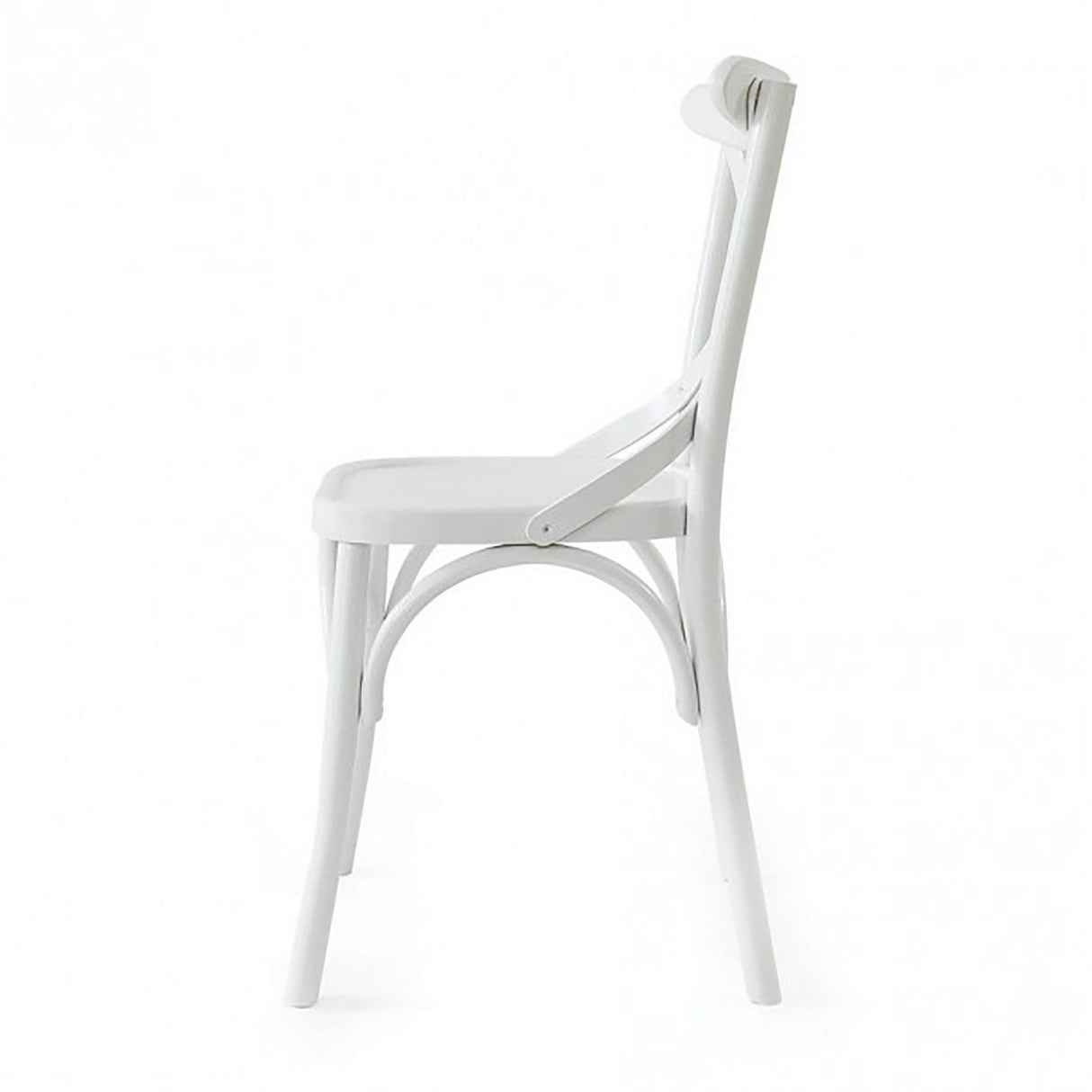 Scaun Albero17, Alb, 42x45x89 cm