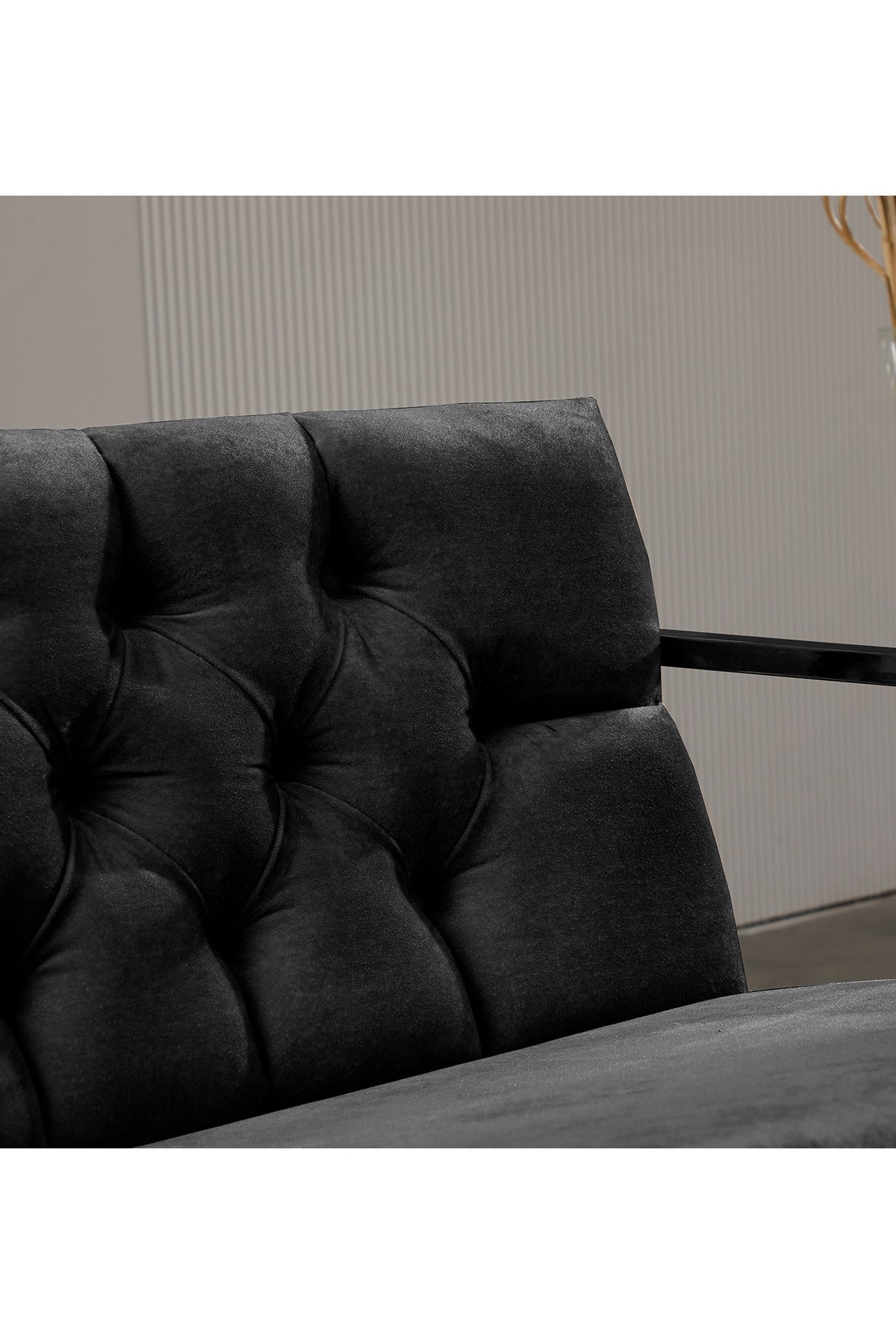 Canapea fixă 2 locuri Oslo, Diverse culori, 109x75x74 cm - Negru | SKU: 118BRN1188 | Canapea fixă 2 locuri Oslo, 109x75x74 cm, varianta Negru, produs pentru amenajarea locuinței, disponibil online în România la CasaMob