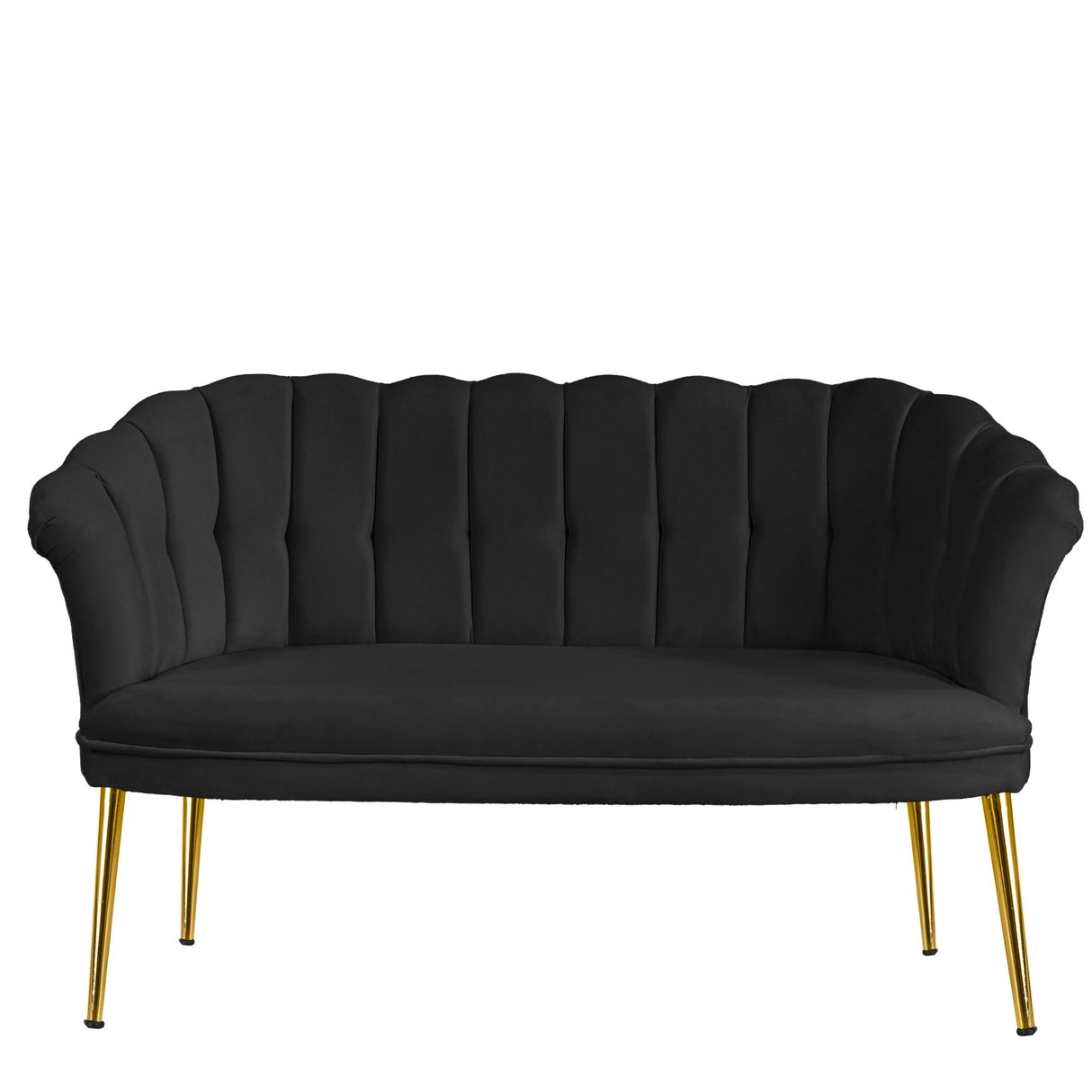 Canapea fixă 2 locuri Daisy metal auriu, Diverse culori, 103x44x51 cm - Fumuriu | SKU: 118BRN1496 | Canapea fixă 2 locuri Daisy metal auriu, 103x44x51 cm, varianta Fumuriu, produs pentru amenajarea locuinței, disponibil online în România la CasaMob