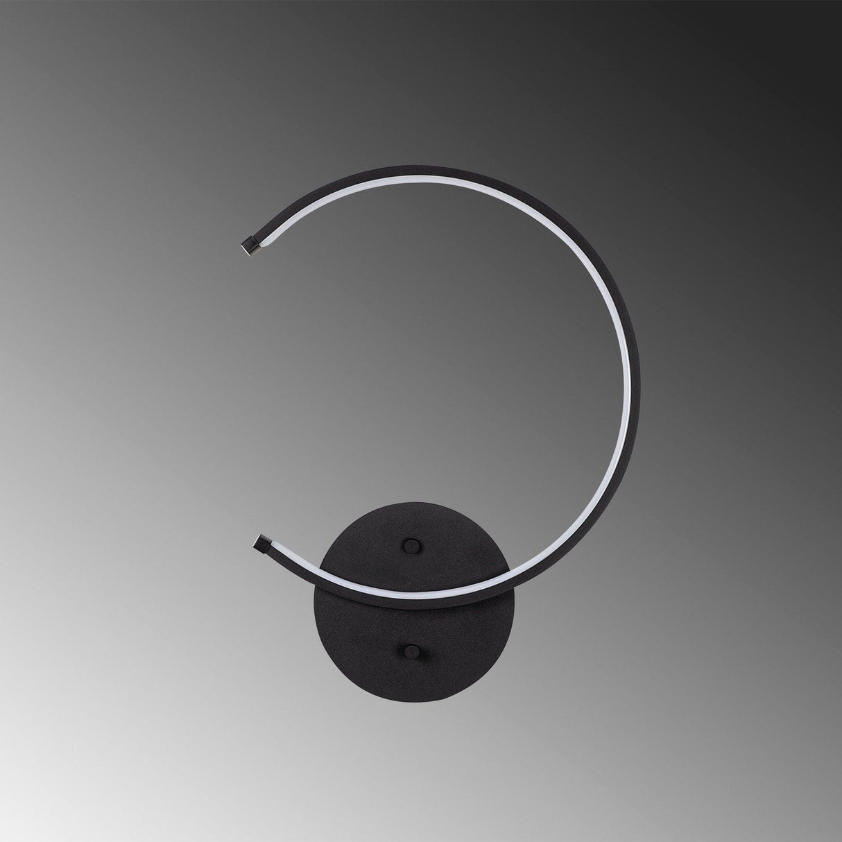Aplica de perete Moon Circle 13328, Negru - Negru, SKU 119FRS1107