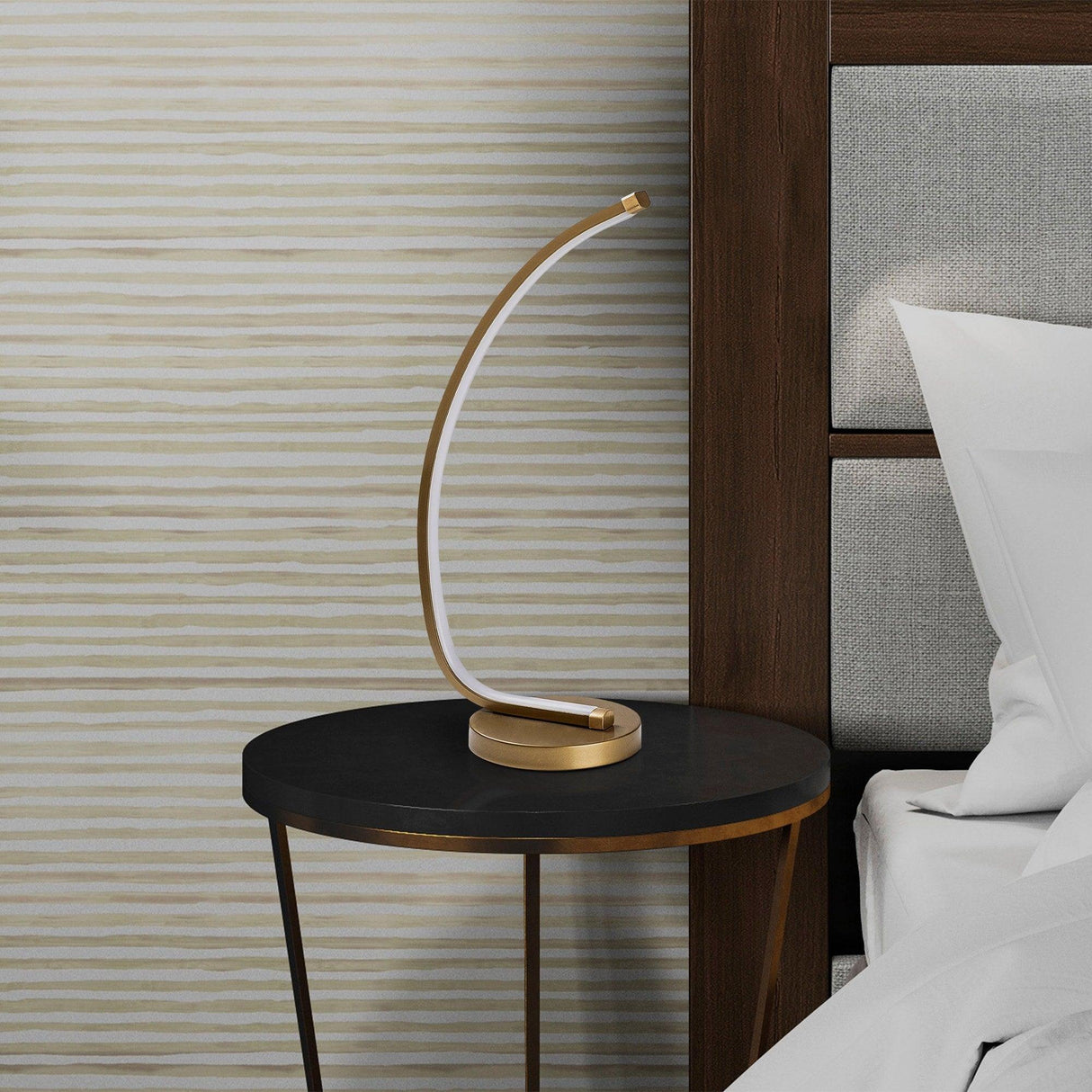 Veioză Bevel Table Lamp 13322, Auriu