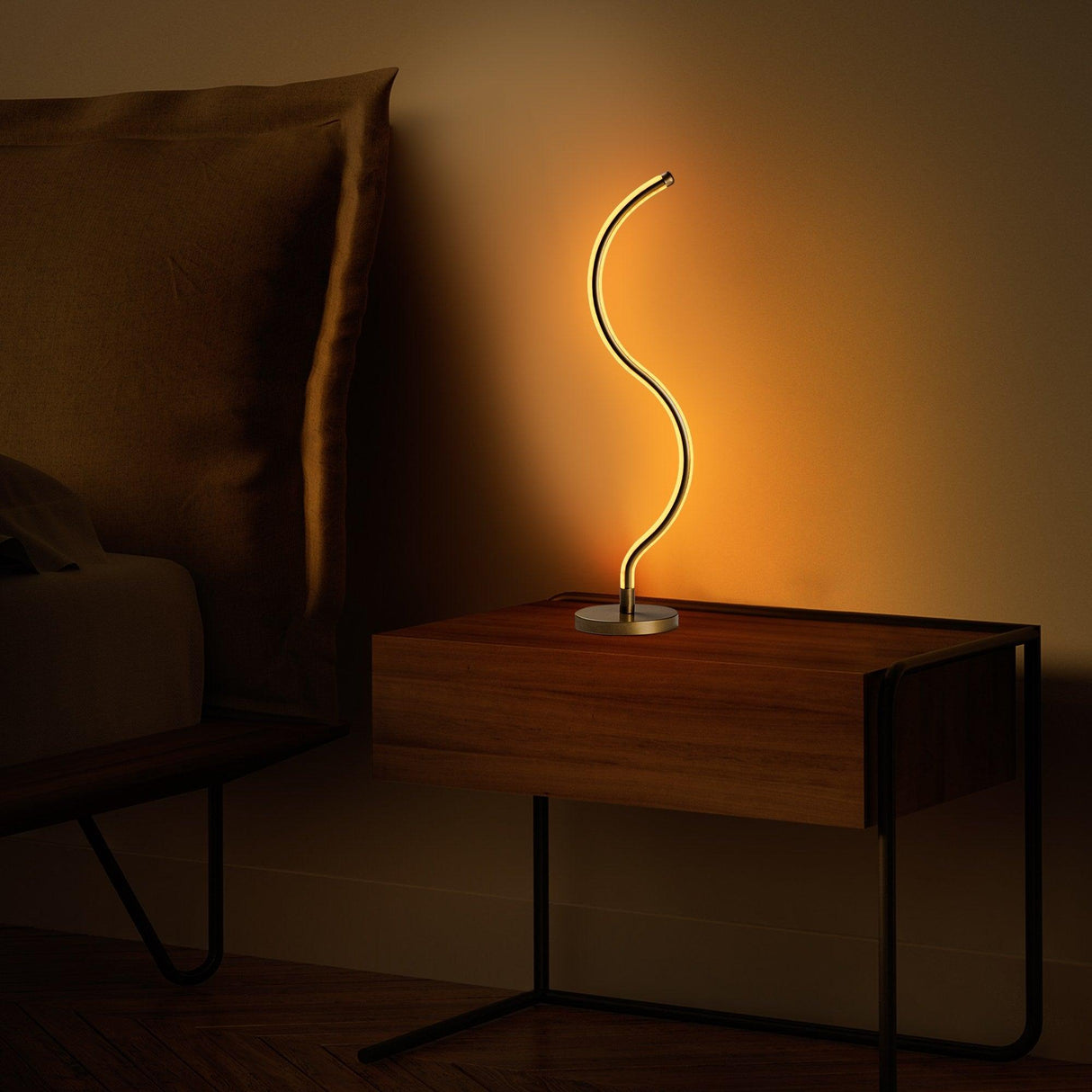 Veioză Arc Table Lamp 13286 - Auriu, SKU 119FRS1411