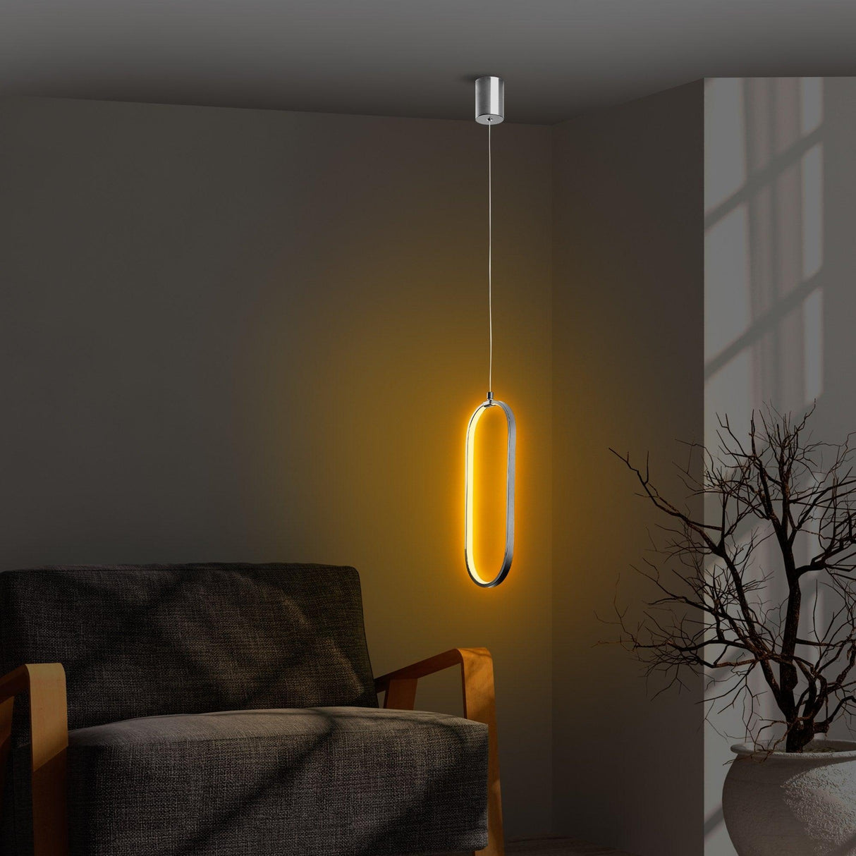 Lustra Can Chandelier 13563, Crom
