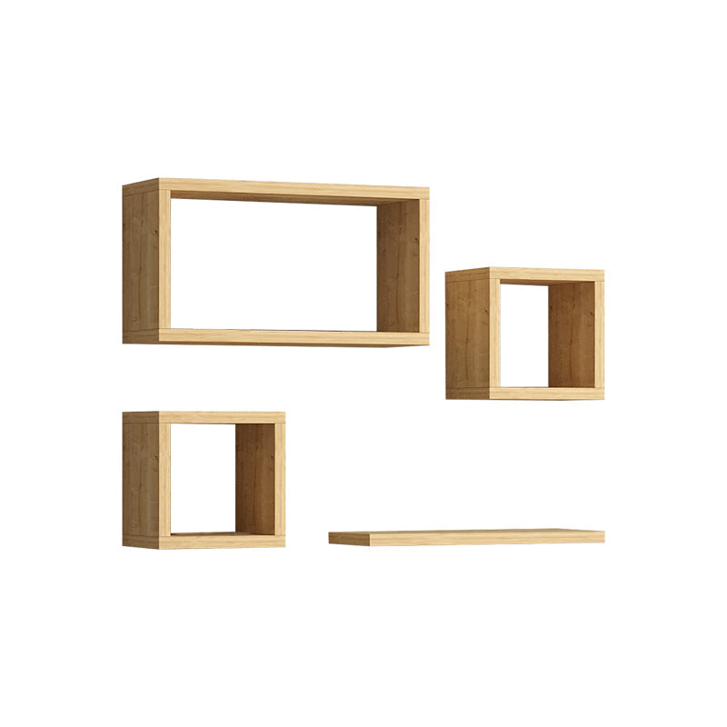 Set rafturi de perete 3 buc Babine Alb - Antracit - Stejar 84x15x44 cm - Set rafturi de perete 3 buc Babine Alb - Antracit - Stejar 84x15x44 cm