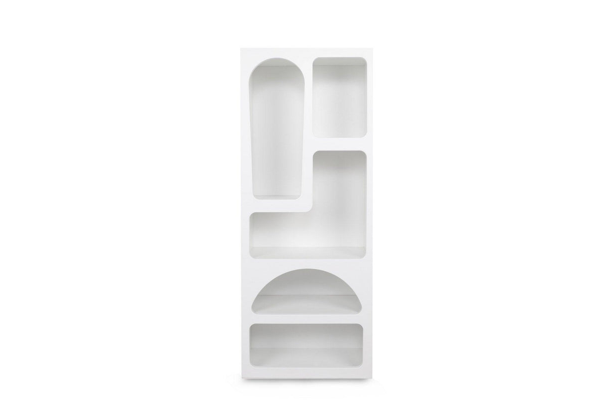 Bibliotecă Venüs, Diverse culori, 60x32x150 cm - Alb | SKU: 125GLN1221 | Bibliotecă Venüs, 60x32x150 cm, varianta Alb, produs pentru amenajarea locuinței, disponibil online în România la CasaMob