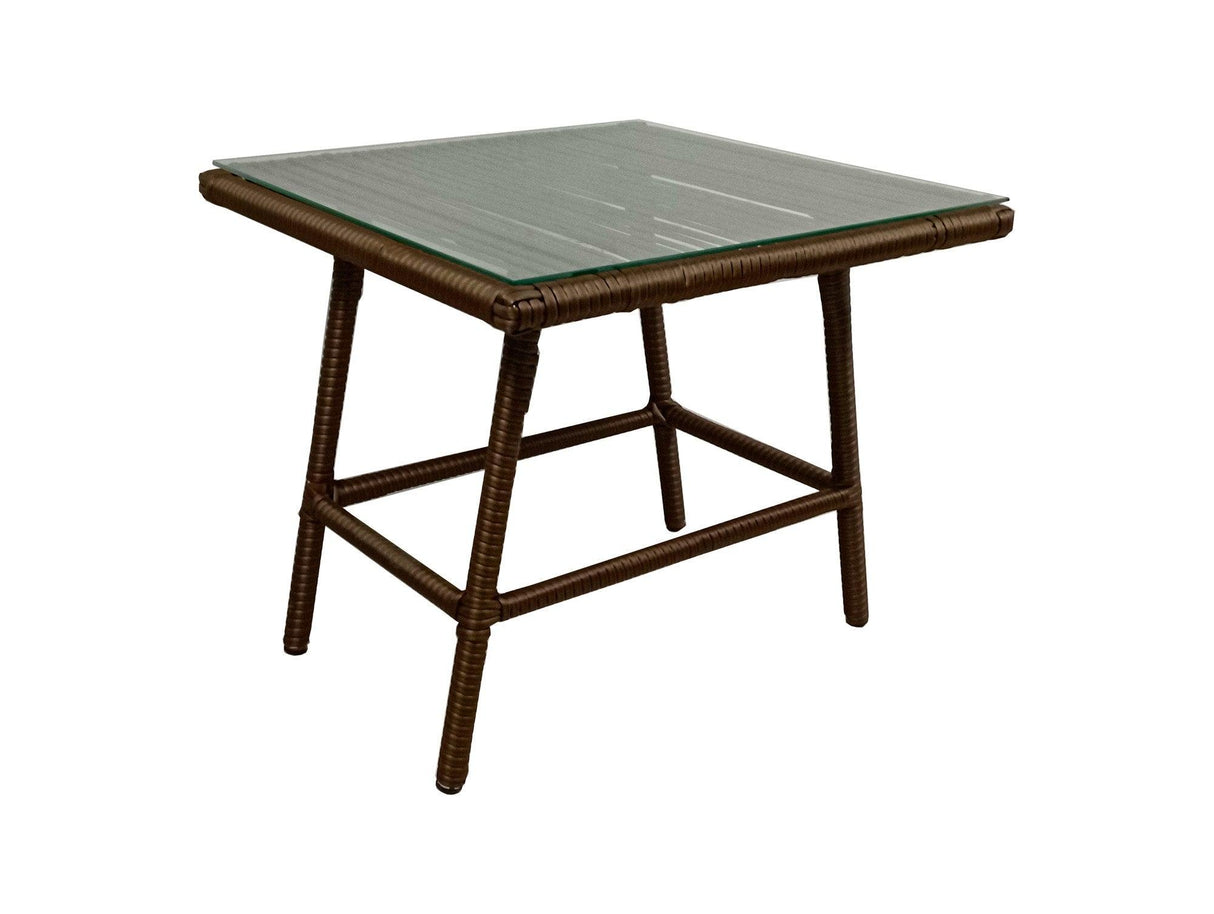 Set De Lounge De Grădină Shangai 8, Crem, 158X62X62 Cm - Maro inchis, SKU 134JML1215