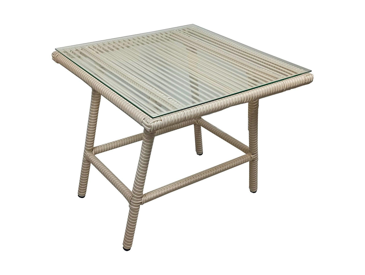 Set De Lounge De Grădină Shangai 8, Crem, 158X62X62 Cm - Crem, SKU 134JML1215