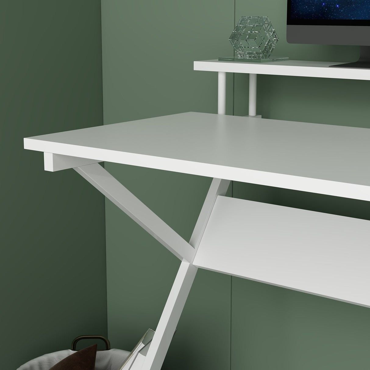 Birou Orion, Diverse culori, 80x60x87 cm - Alb | SKU: 145NDC1197 | Birou Orion, 80x60x87 cm, varianta Alb, produs pentru amenajarea locuinței, disponibil online în România la CasaMob