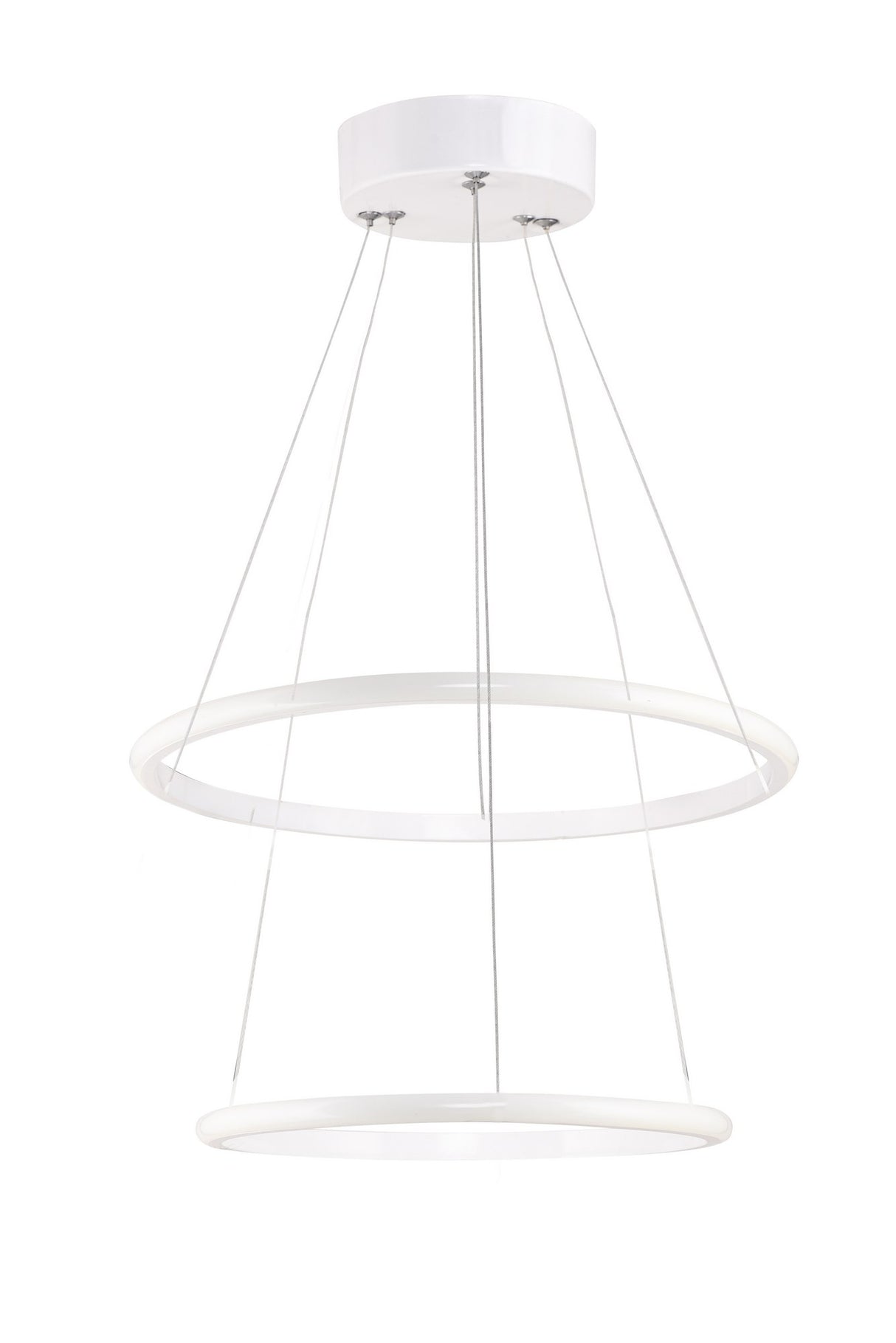 Lustră Leonis White-Yellow Light, Alb