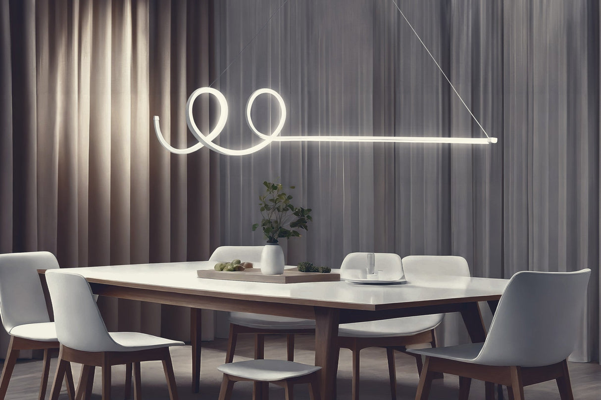 Lustră Waterwave Body, alb Light, Diverse culori, 120x20x20 cm - Alb | SKU: 166PRG1208 | Lustră Waterwave Body, alb Light, 120x20x20 cm, varianta Alb, produs pentru amenajarea locuinței, disponibil online în România la CasaMob