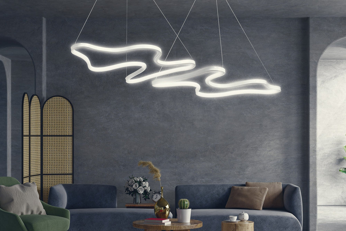 Lustră Duple Artisan Body, alb Light, Diverse culori, 35x46 cm - Alb | SKU: 166PRG1240 | Lustră Duple Artisan Body, alb Light, 35x46 cm, varianta Alb, produs pentru amenajarea locuinței, disponibil online în România la CasaMob