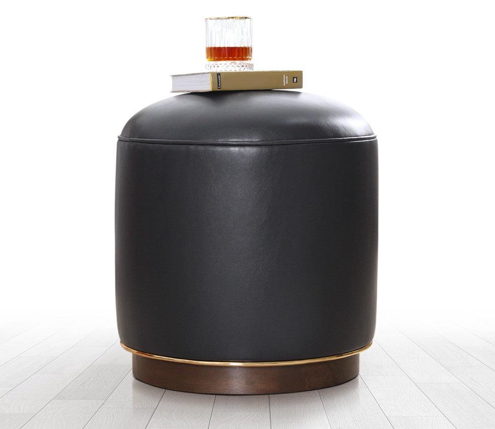 Puf, Cafea, 42x43x42 cm - Gri, SKU 209FLF1261