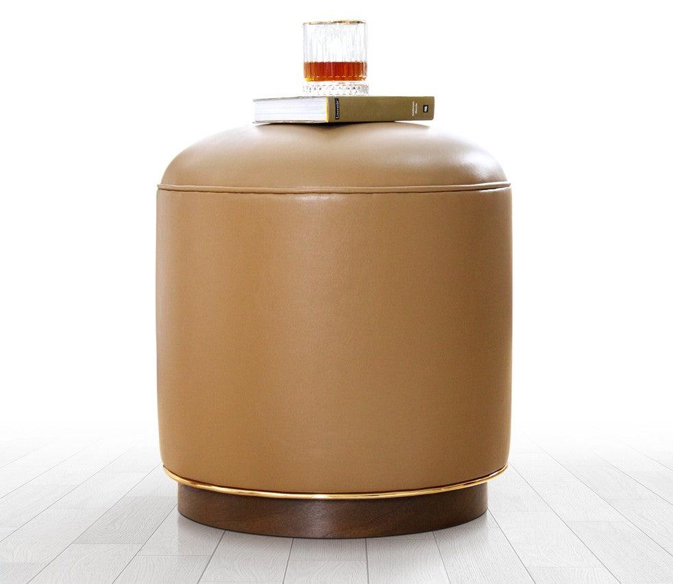 Puf, Cafea, 42x43x42 cm - Cafea, SKU 209FLF1261