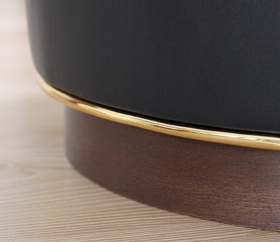Puf, Cafea, 42x43x42 cm - Gri, SKU 209FLF1261