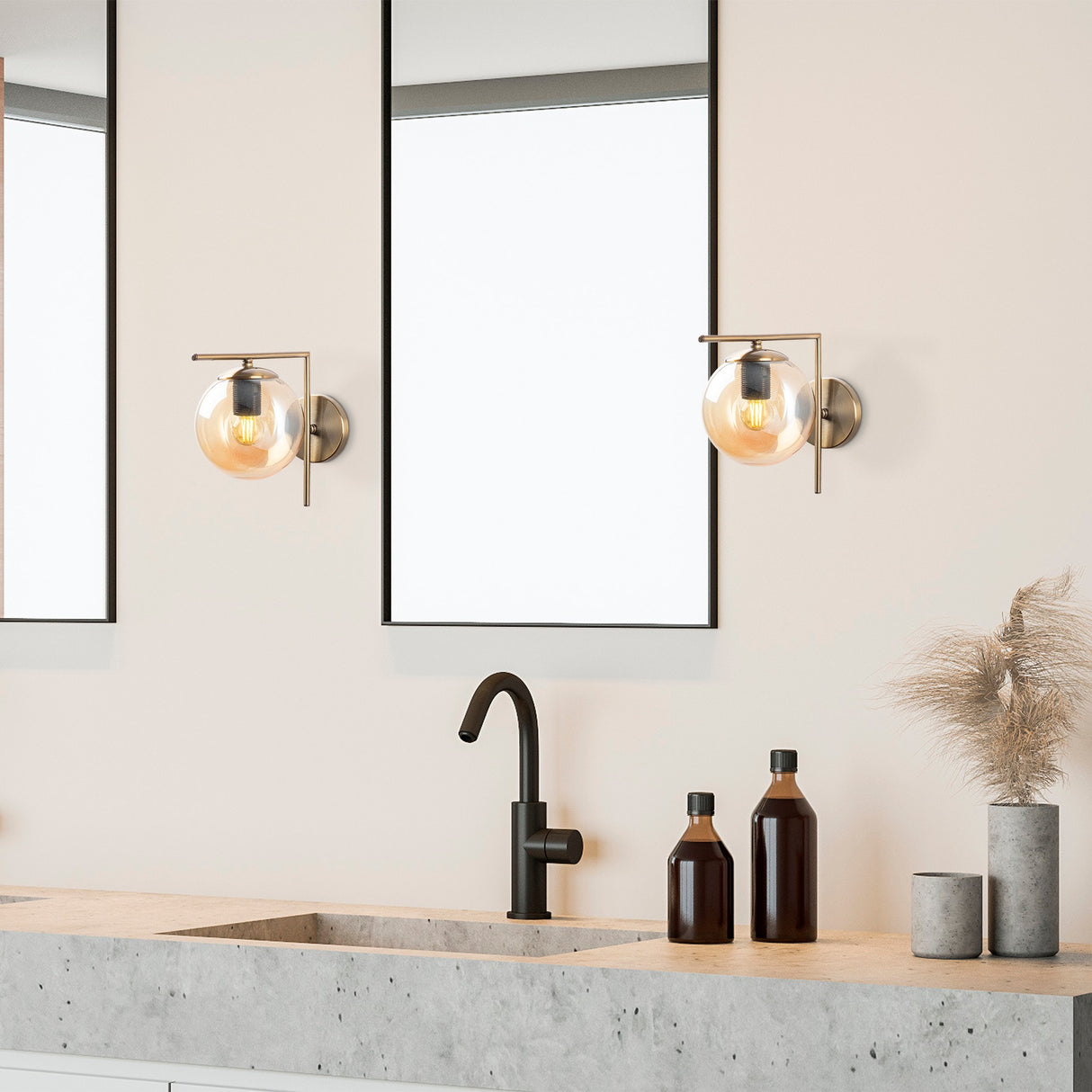 Aplică de perete 7142, Antique, Ø6x8 cm