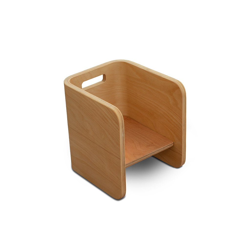 Masă cu scaune 3 bucăți Flexy Table Set, Natur