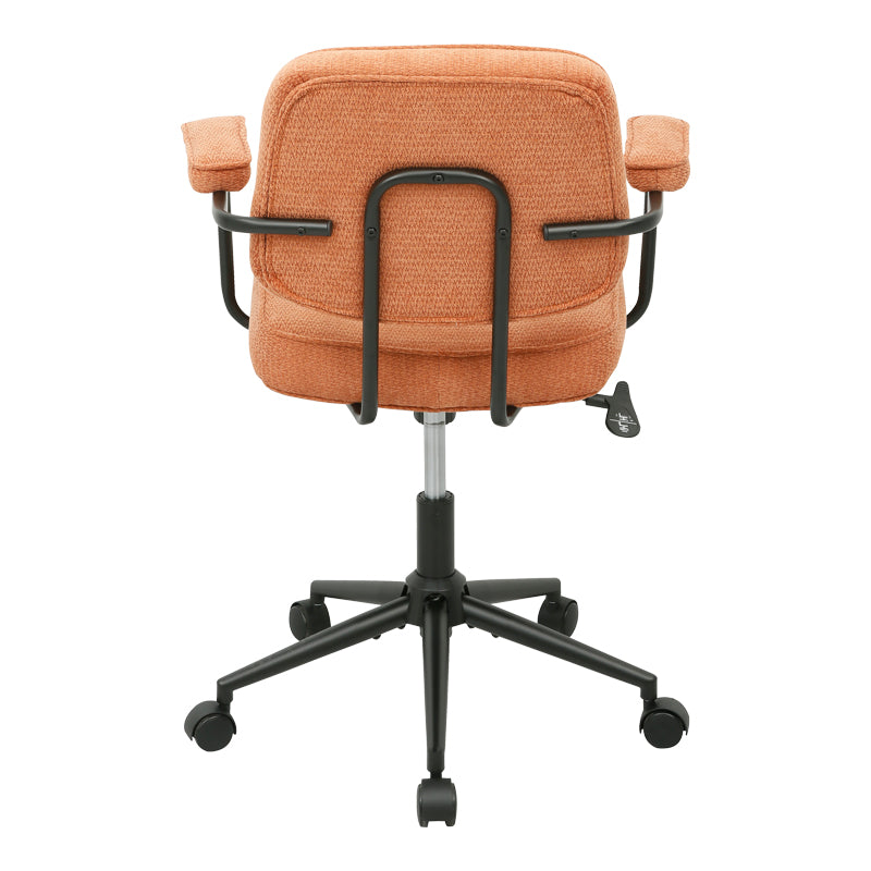 Scaun de birou Leberta, Stofă, Diverse culori - Teracota | SKU: 225-000091 | Scaun de birou Leberta, Stofă, varianta Teracota, produs pentru amenajarea locuinței, disponibil online în România la CasaMob