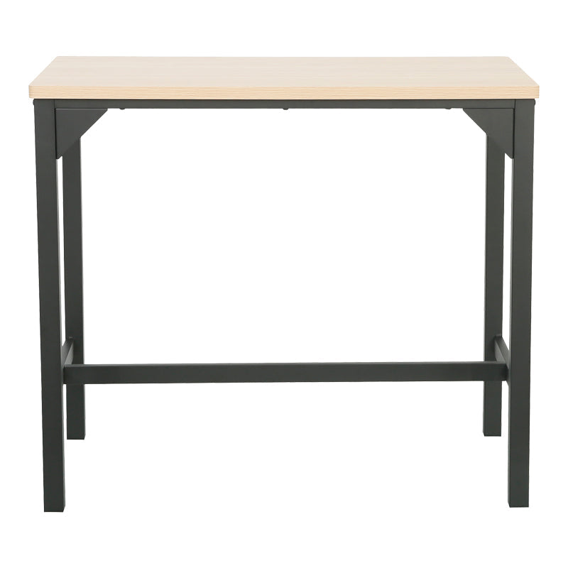 Set masă și scaune Arzo, Metal, Natural, 100x60x86 cm