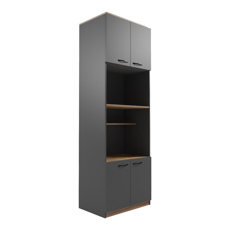 Dulap Bucatarie Rowan, stejar gri-inchis, 60x42x182 cm