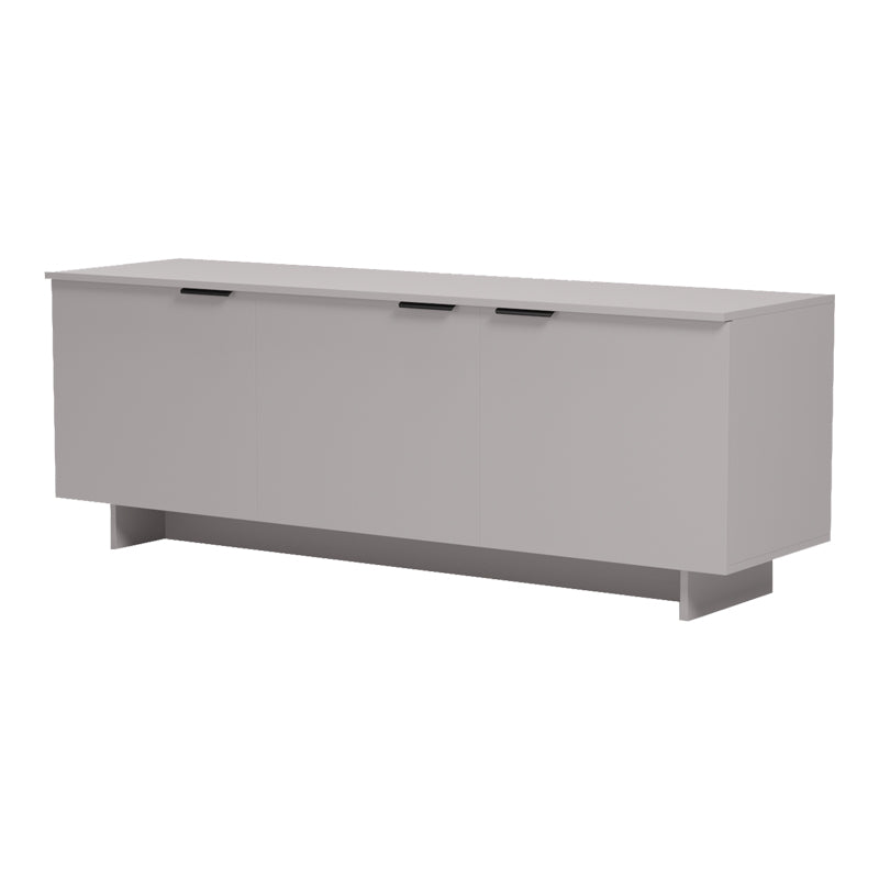 Comodă TV Beldon, Gri, 150x42x55 cm