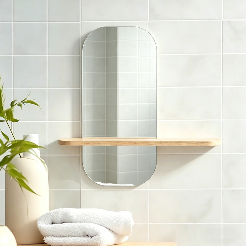 Oglindă decorativă Lunaria, MDF, Diverse culori, 60x12x60 cm - Natural | SKU: 233-000054 | Oglindă decorativă Lunaria, MDF, 60x12x60 cm, varianta Natural, produs pentru amenajarea locuinței, disponibil online în România la CasaMob