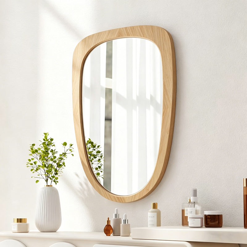 Oglindă decorativă Phaedra, MDF, 74x3x120 cm