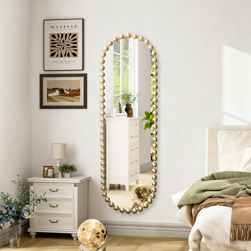 Oglindă decorativă Myrtus, Metal, Diverse culori, 40x3x160 cm - Auriu | SKU: 233-000068 | Oglindă decorativă Myrtus, Metal, 40x3x160 cm, varianta Auriu, produs pentru amenajarea locuinței, disponibil online în România la CasaMob