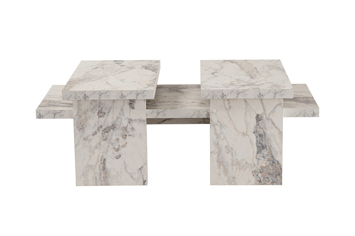 Măsuță de cafea Sanctuary - Fressia Marble, Freesia marble, 110x45x30 cm