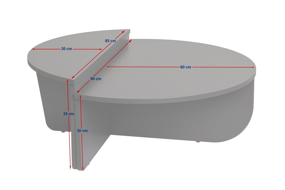 Măsuță de cafea Orion, Diverse culori, 90x60x30 cm - Travertin | SKU: 241NRD1101 | Măsuță de cafea Orion, 90x60x30 cm, varianta Travertin, produs pentru amenajarea locuinței, disponibil online în România la CasaMob
