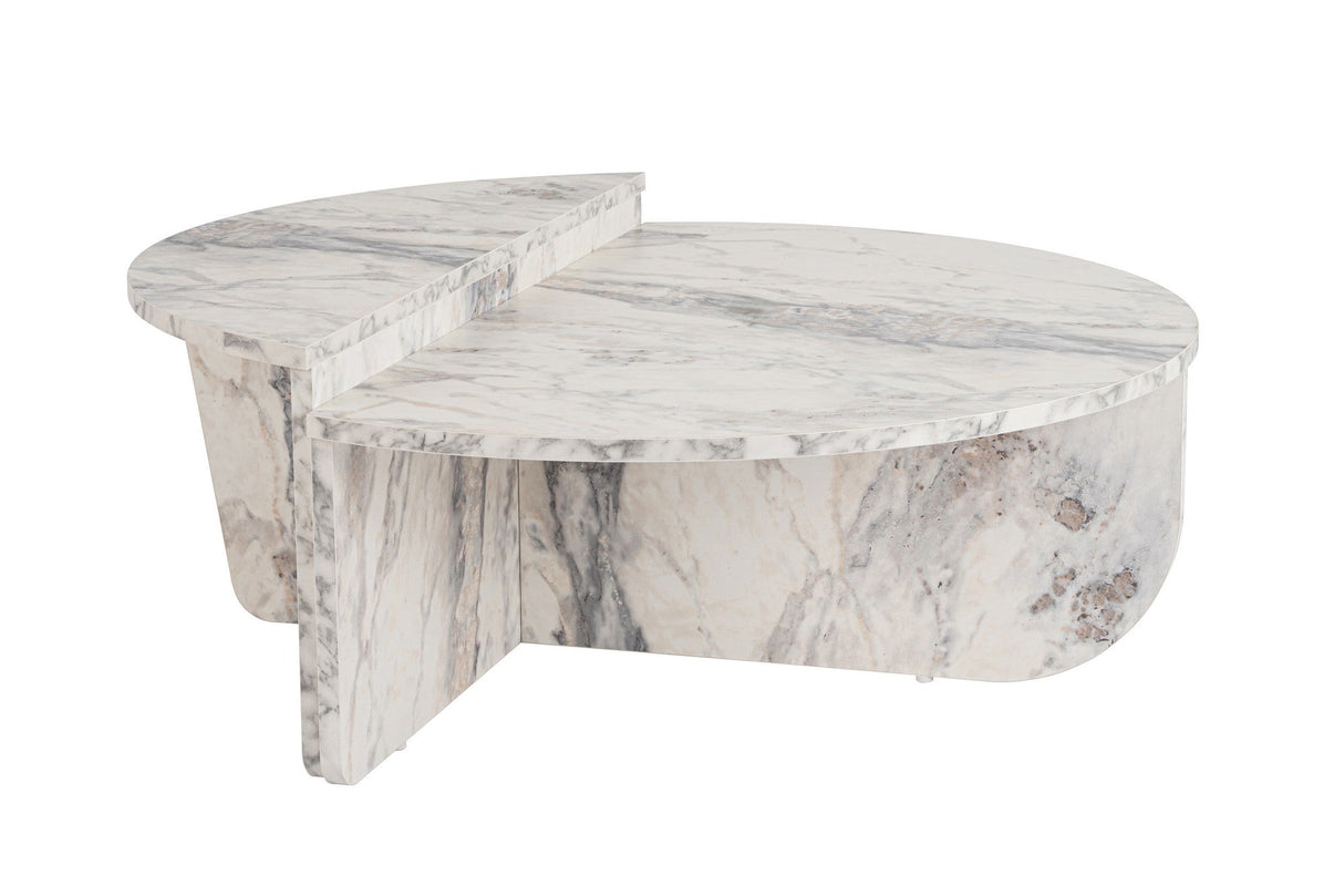 Măsuță de cafea Orion, Diverse culori, 90x60x30 cm - Freesia marble | SKU: 241NRD1203 | Măsuță de cafea Orion, 90x60x30 cm, varianta Freesia marble, produs pentru amenajarea locuinței, disponibil online în România la CasaMob