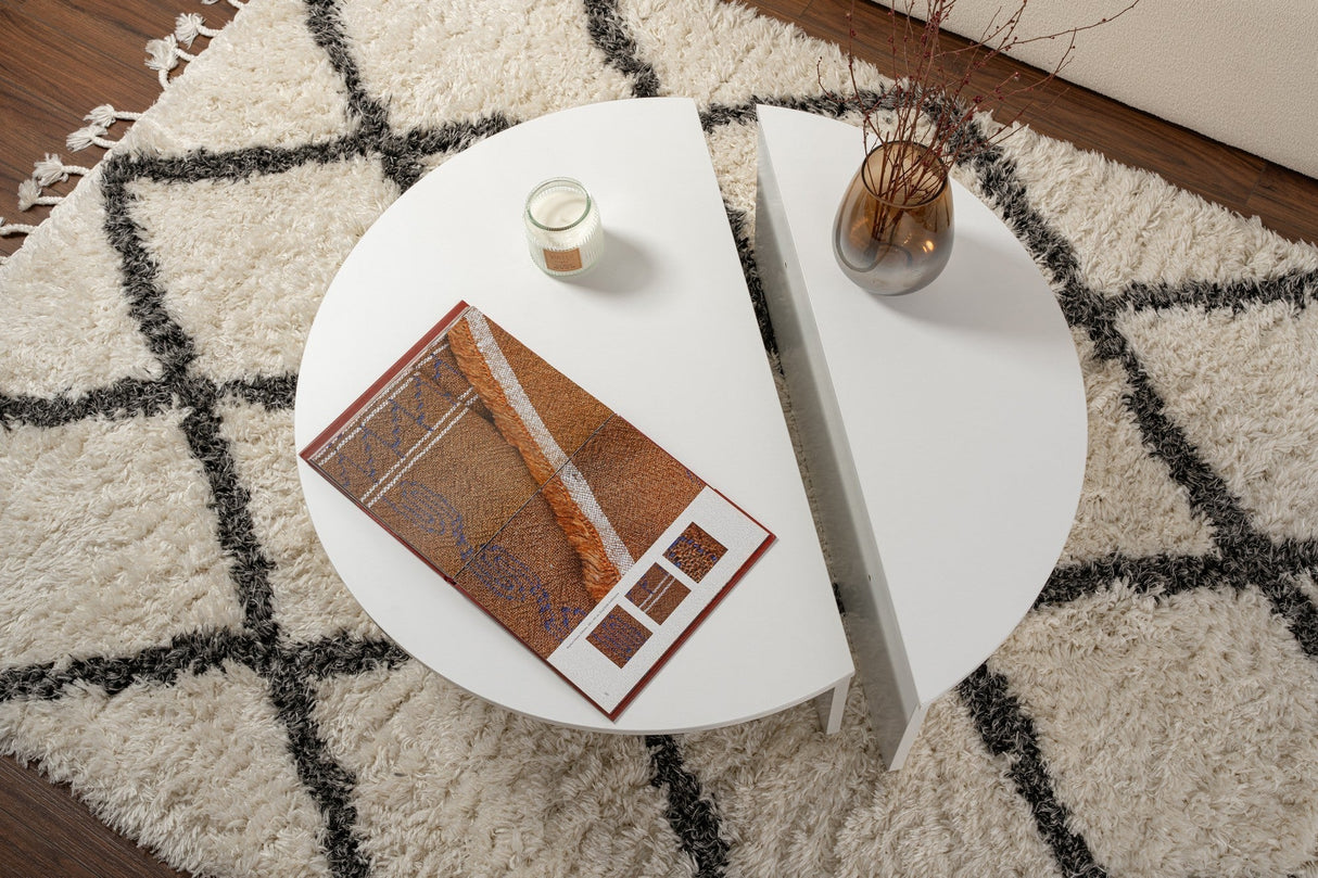Măsuță de cafea Orion, Diverse culori, 90x60x30 cm - Alb | SKU: 241NRD1217 | Măsuță de cafea Orion, 90x60x30 cm, varianta Alb, produs pentru amenajarea locuinței, disponibil online în România la CasaMob