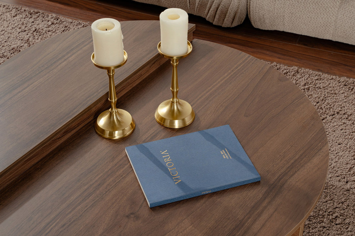 Măsuță de cafea Orion, Diverse culori, 90x60x30 cm - Venezia walnut | SKU: 241NRD1218 | Măsuță de cafea Orion, 90x60x30 cm, varianta Venezia walnut, produs pentru amenajarea locuinței, disponibil online în România la CasaMob
