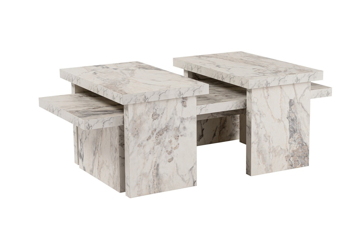 Măsuță de cafea Sanctuary - Fressia Marble, Freesia marble, 110x45x30 cm